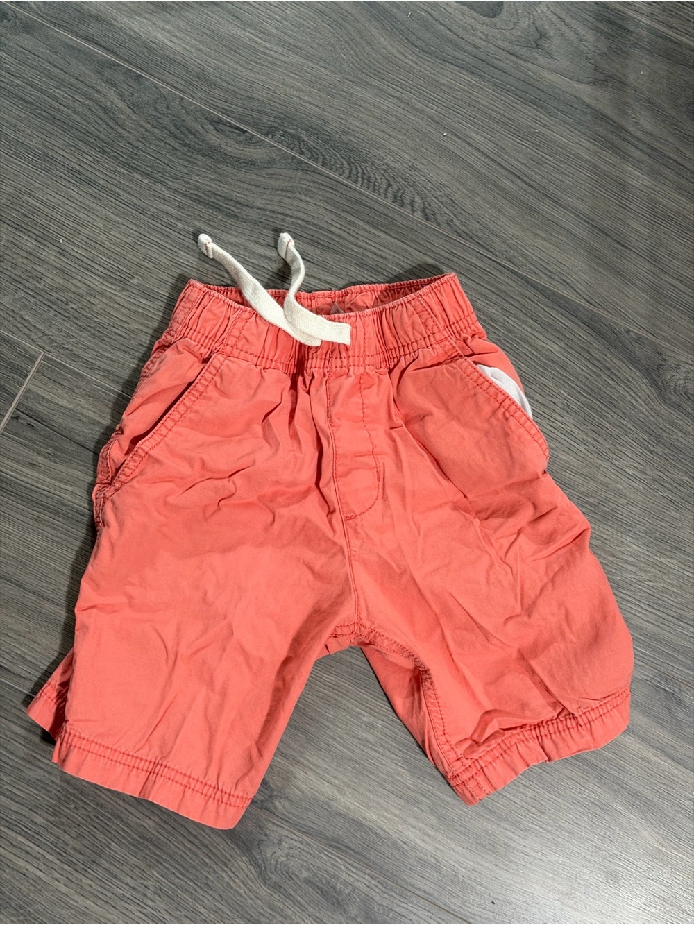 Carter's Coral Drawstring Kids Shorts